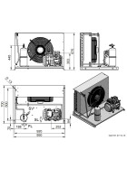 Condensing unit dorin au-h251cc-e