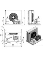 Verflüssigungssatz Dorin AU-H380CC-E