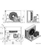 Condensing unit dorin au-h392cs-e
