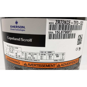 Kompressor Copeland Emerson ZR72KCE-TFD522