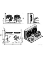 Verflüssigungssatz Dorin AU2-H751CS-E