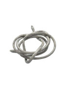 Heizkabel Silikon mit Stahlgeflecht 20 W/m Meterware