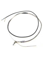 Ölsumpfheizung Heizkabel Silikon/Stahlgeflecht 70 W, 150-205mm