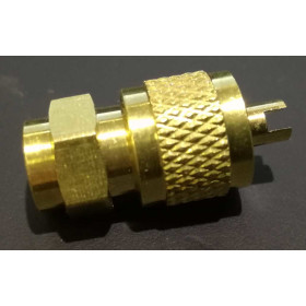 Service valve without pipe 6mm ods