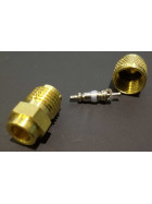 Service valve without pipe 6mm ods