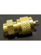 Service valve without pipe 6mm ods