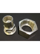 Adapter zum verschrauben, gerade, M Rotalock, 1" - 12mm