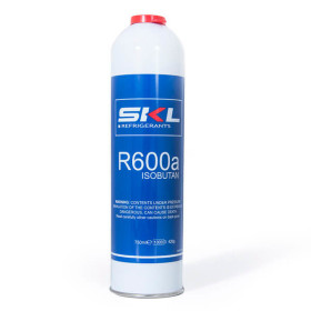 Refrigerant r600a isobutane 0-42kg bottle