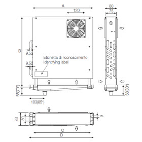Evaporatorrivacold rm70-349c
