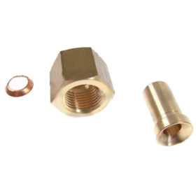 Adapter nut brass 1-2 saex12mm ods
