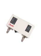 Druckschalter, Danfoss, Dual, KP15,man. Reset, Eingang ¼", 060-124566