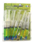 UV-Lecksuchmittel für Klima- und Kälteanlagen, 2 Schläuche, Errecom Brilliant 12 x 7,5ml