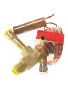 Expansionsventil, thermostatisch, Alco, TISE-MW, R134A, R401A/B, R408A/B, MOP +14° C, ohne Düse, 802457