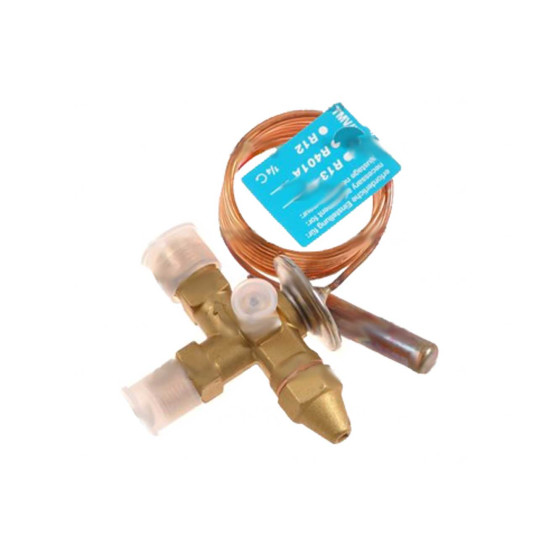 Expansionsventil, thermostatisch, Honeywell, TMVX-00105, R134A, R401A, R22, R407C, R407A, R422D, R404A, R507A, R402A, R407B, R410A, ohne Düse