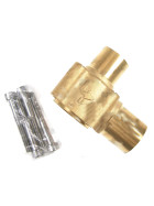 Expansionsventil, thermostatisch, Unterteil Danfoss TE12, Eckversion, 22 x 28mm, 067B4017