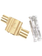 Expansionsventil, thermostatisch, Unterteil Danfoss TE12/20, gerade, 22 x 28mm, 067B4016
