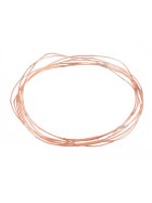 Capillary tube copper 0-7x2-0mm