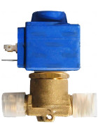Magnetventil Castel, NC, Bördelanschluss 3/8",mit Spule, 1064/3A6