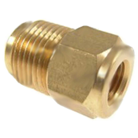 Reducing nipple brass-180-3-8 saex1-2 npt