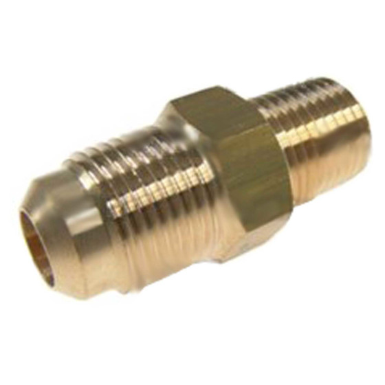 Reducing nipple brass-180-3-8 saex1-4 npt