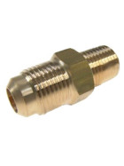 Reducing nipple brass-180-3-8 saex1-4 npt