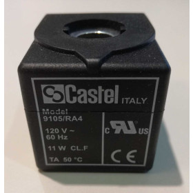 Spule für Magnetventil Castel, HM2 9105/RA4,...