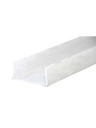 U-Leiste - PVC für PUR-Paneel 080, 30 x 80 x 30mm, L = 4m