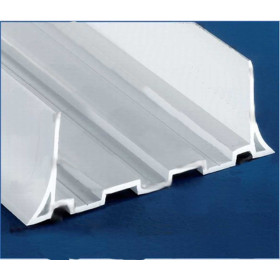 U-Leiste - PVC für PUR-Paneel 100 weiß, L =...