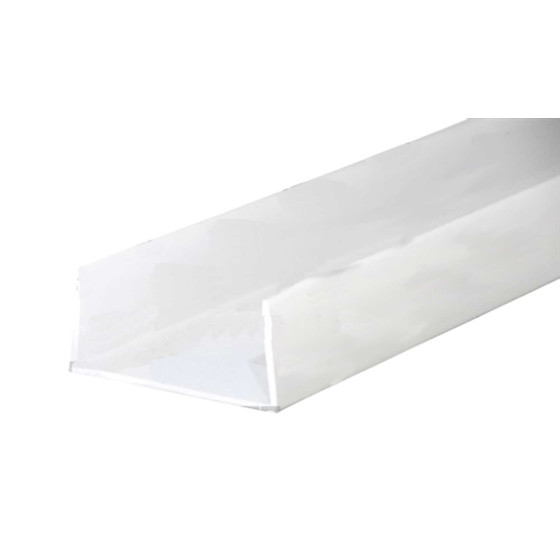 U-Leiste - PVC für PUR-Paneel 100, 30 x 100 x 30mm, L = 4m