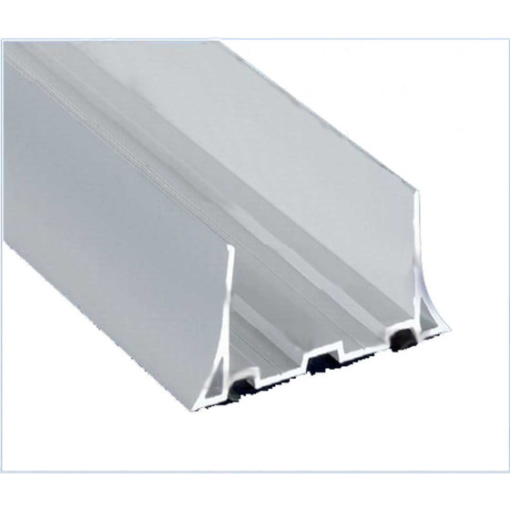 U-Leiste - PVC für PUR-Paneel 60 weiß, L = 4m, RAL 9010