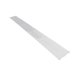 Profile sheet flat white sheet 100mm 2m