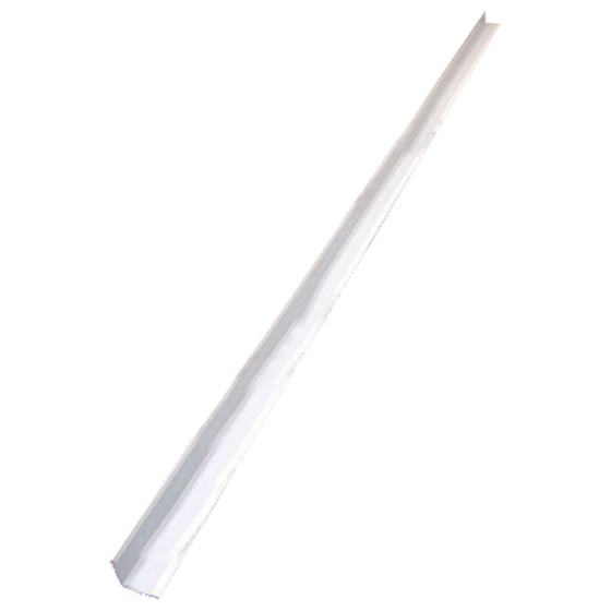L-profile white sheet outdoor 40x40mm 2-5m