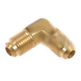 Winkelstück, Messing, 90° - 1/4" SAE x...