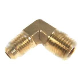 Winkelstück, Messing, 90° - 1/4" SAE x...
