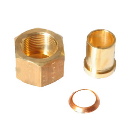 Adapter nut brass 3-4 saex18mm ods
