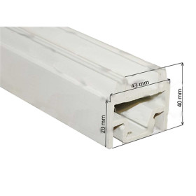 PVC-Profile für Kühltüren 20mm (Verkauf...
