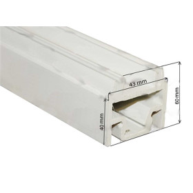 PVC-Profile für Kühltüren 40mm (Verkauf...