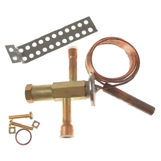 Expansionsventil, thermostatisch, Honeywell, TLE 0,5, R134A, + 15 / -30° C