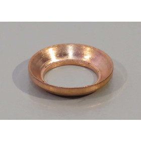 Copper gasket nuts 3-8 inch sae