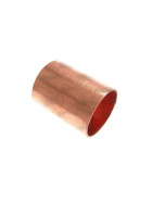 Copper coupling f-f 18mm