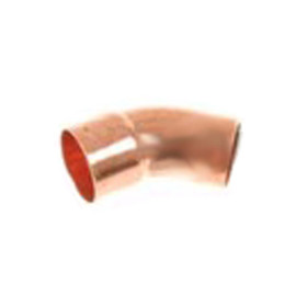 Copper bend 45 male-f 15mm