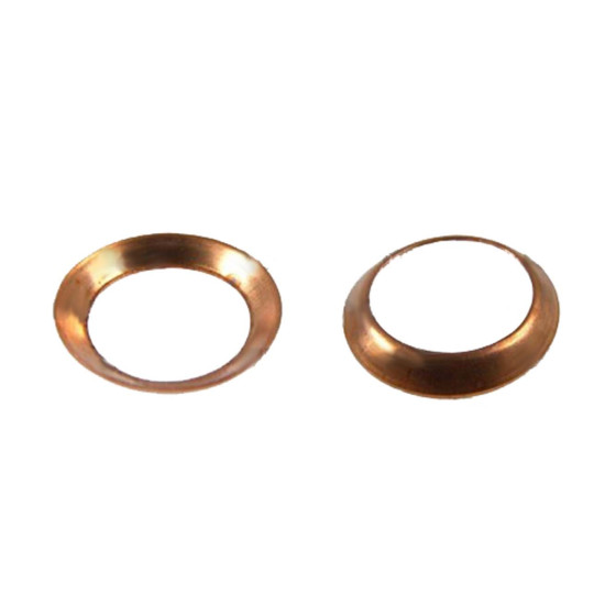 Copper gasket nuts 3-4 inch sae