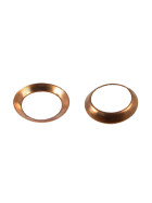 Copper gasket nuts 3-4 inch sae