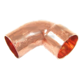 Copper elbow 90 male-f 15mm