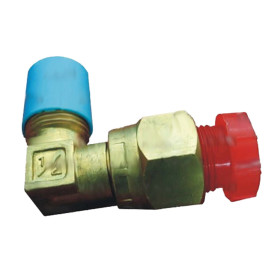 Service valve ac corner 1-2 mx1-2 f