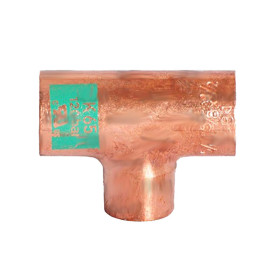 Copper tee reducer k65 f-f-f 1-2 x1-2 x3-8
