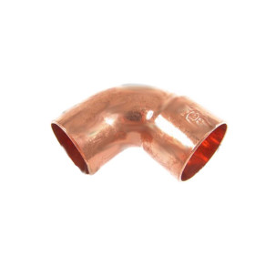 Copper elbow 90 male-f 35mm