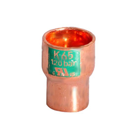 Kupfer Reduzierung K65, a/i 1.1/8" - 3/4"