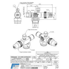 Rotalock valve connection 1 -16mm