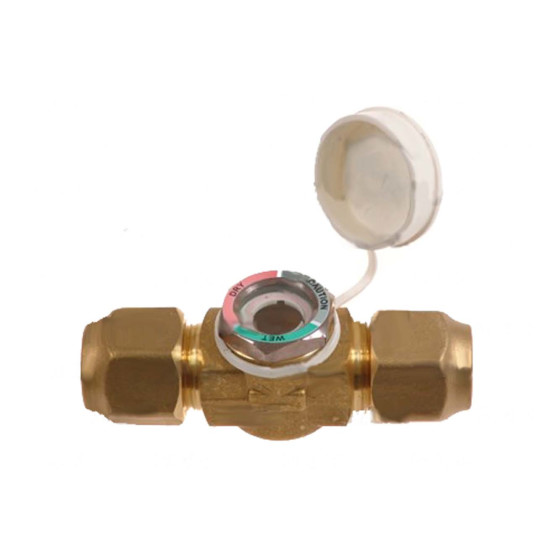 Schauglas universal S08, 1/2" x 1/2" SAE, Bördel + Mutter